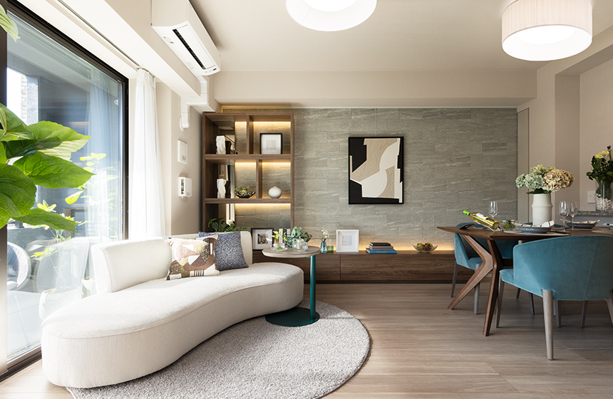 リビング・ダイニング（315号室）